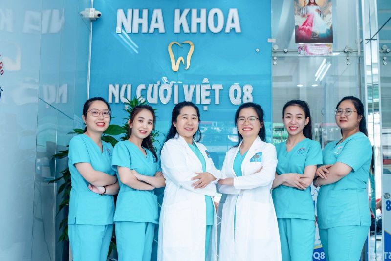 Nha khoa Nụ Cười Việt tự tin giữ vững vị trí nha khoa uy tín quận 8 trong lòng khách hàng